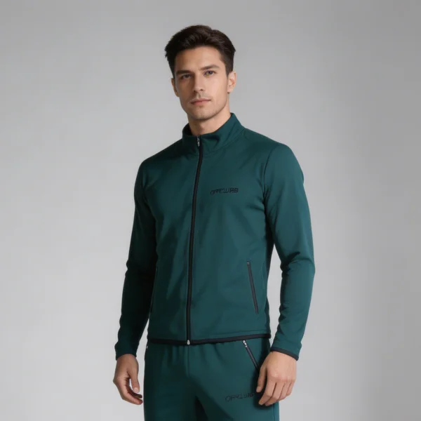 offcurb performance tracksuit set – teal